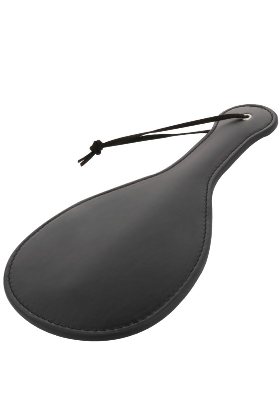 DARKNESS - ROUNDED BLACK FETISH PADDLE