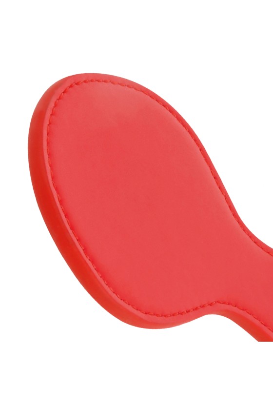 DARKNESS - RED ROUNDED FETISH PADDLE