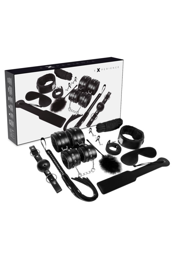 EXPERIENCE - BDSM-FETISCH-KIT SCHWARZE SERIE