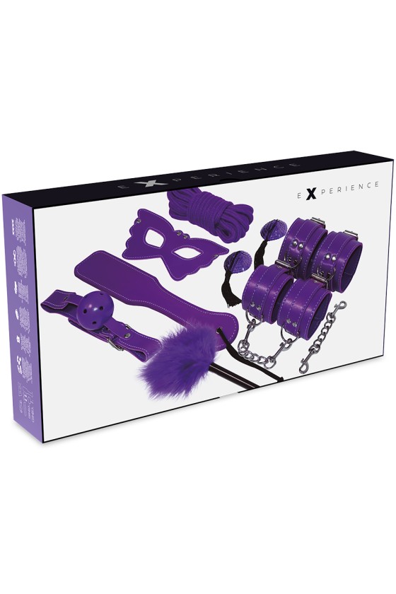 EXPERIENCE - BDSM FETISH KIT PURPLE SERIES