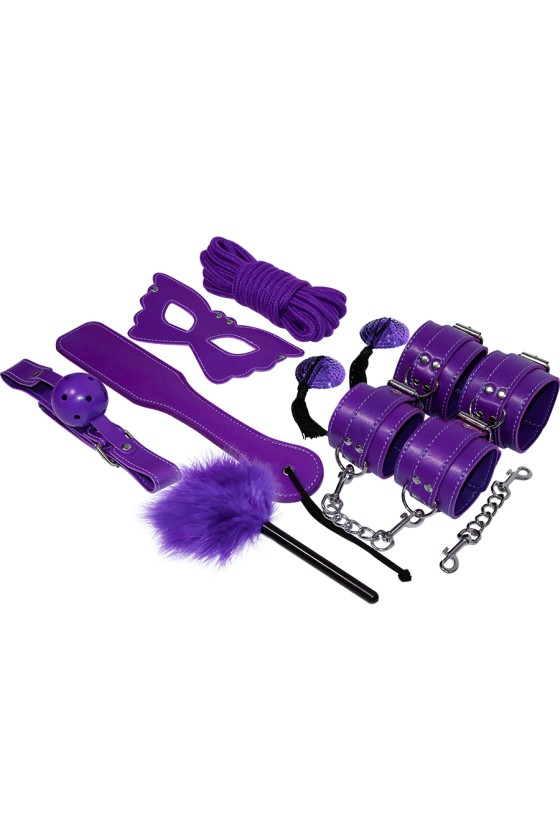 EXPERIENCE - BDSM FETISH KIT PURPLE SERIES