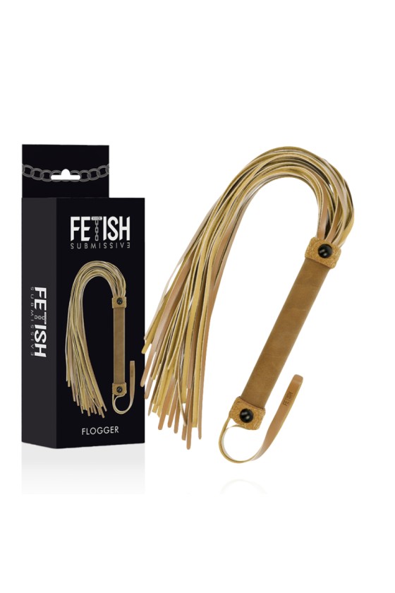 FETISH SUBMISSIVE ORIGEN - VEGAN LEATHER WHIP