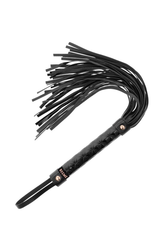 BEGME - BLACK EDITION FLOGGER IN PELLE VEGANA