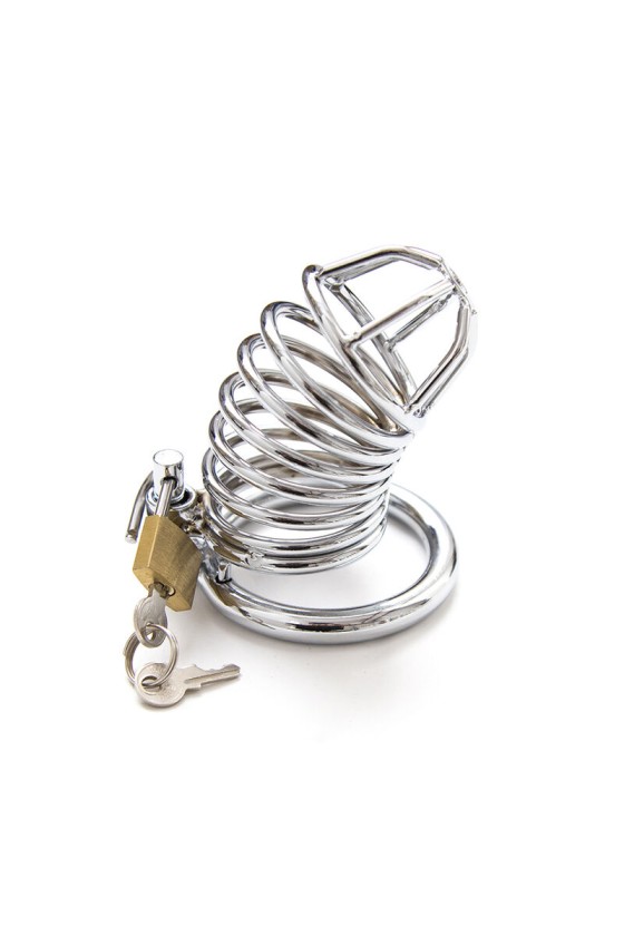 OHMAMA FETISH - METAL CHASTITY CAGE SIZE S