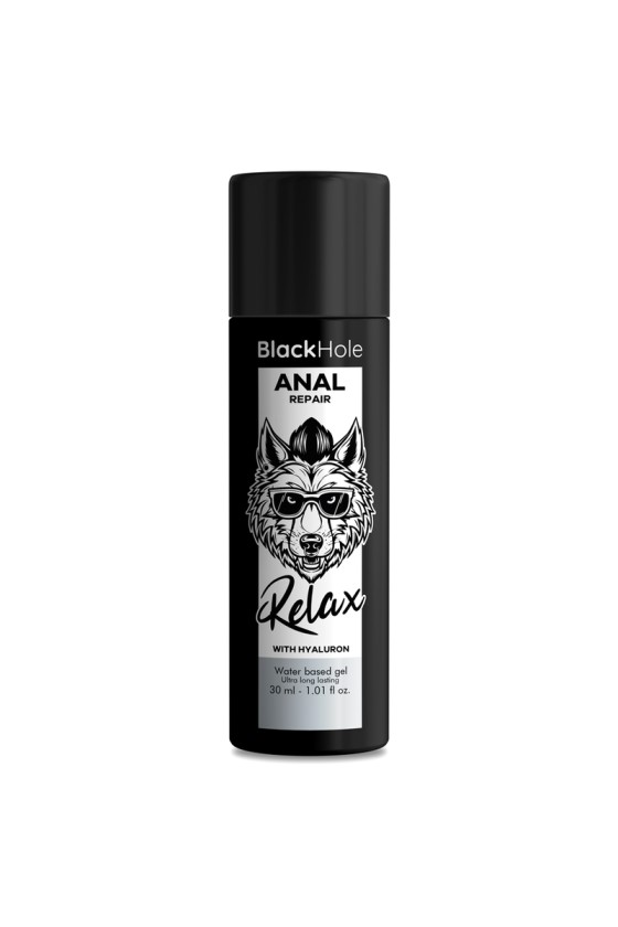 BLACK HOLE - REPARACIÓN ANAL RELAX A BASE DE AGUA CON HIALURÓN 30 ML