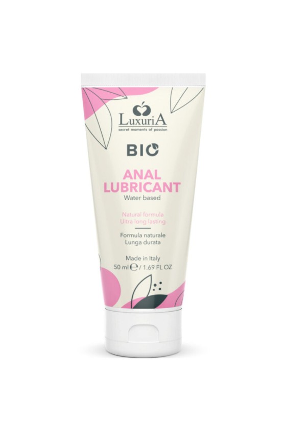 INTIMATELINE - LUXURIA BIO ANAL LUBRIFICANTE À BASE DE ÁGUA 50 ML