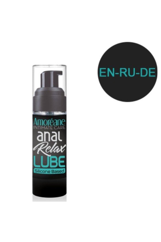 AMOREANE - LUBRIFIANT ANAL À BASE DE SILICONE 30 ML EN/RU/DE