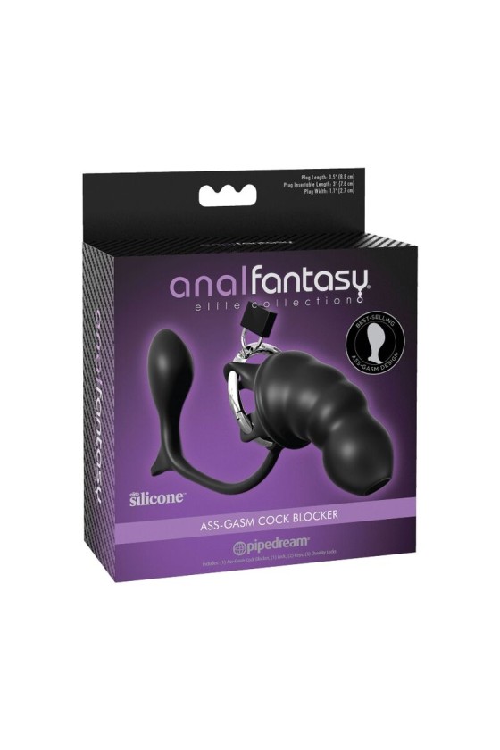 COLECCIÓN ANAL FANTASY ELITE - BLOQUEADOR DE POLLAS ASS-GASM