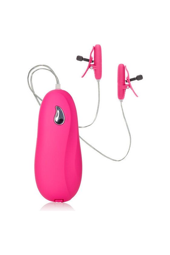 CALIFORNIA EXOTICS - VIBR HEATED NIPPLE TEASERS PINK