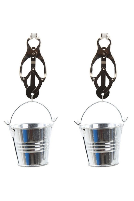 OHMAMA FETISH NIPPLE CLAMPS WITH BUCKETS