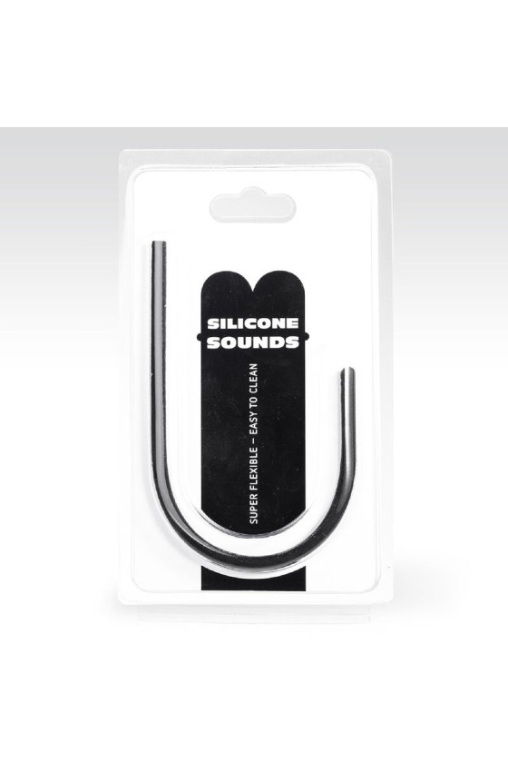 ALL BLACK - 8MM URETHRAL PROBE SILICONE