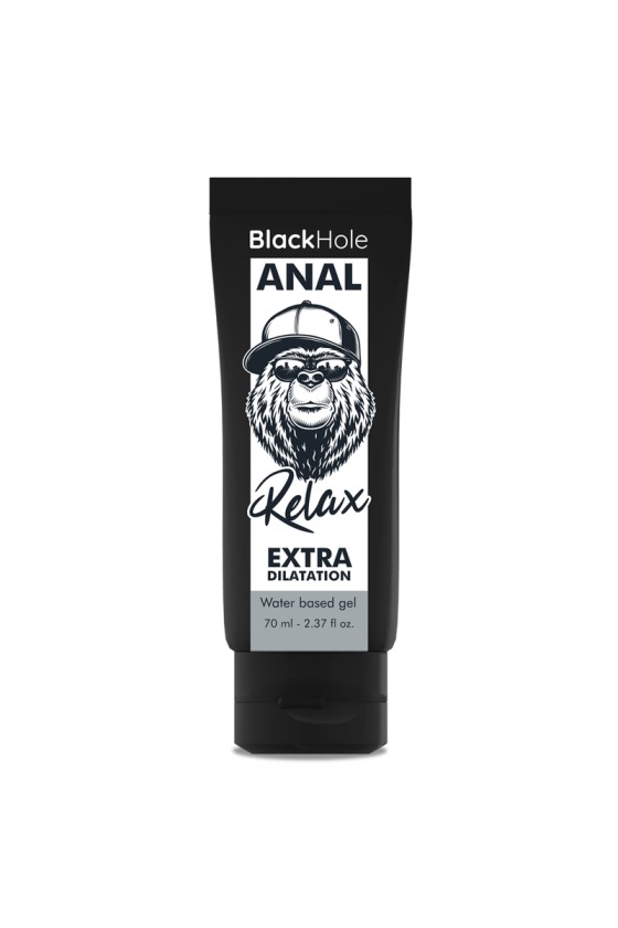 BLACK HOLE -  WATER BASE GEL ANAL DILATION 70 ML