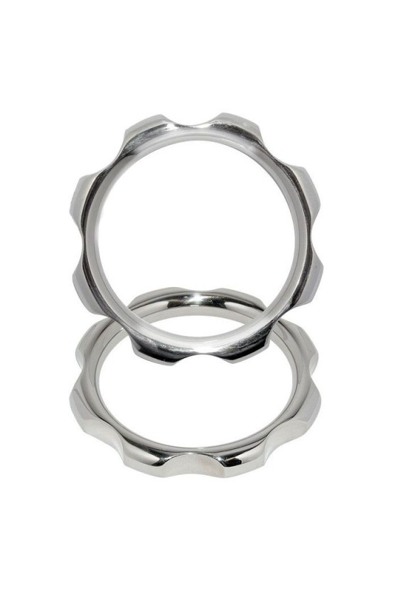 METAL HARD - ANILLO TORQUE DE METAL PARA PENE Y TESTICULOS 45MM