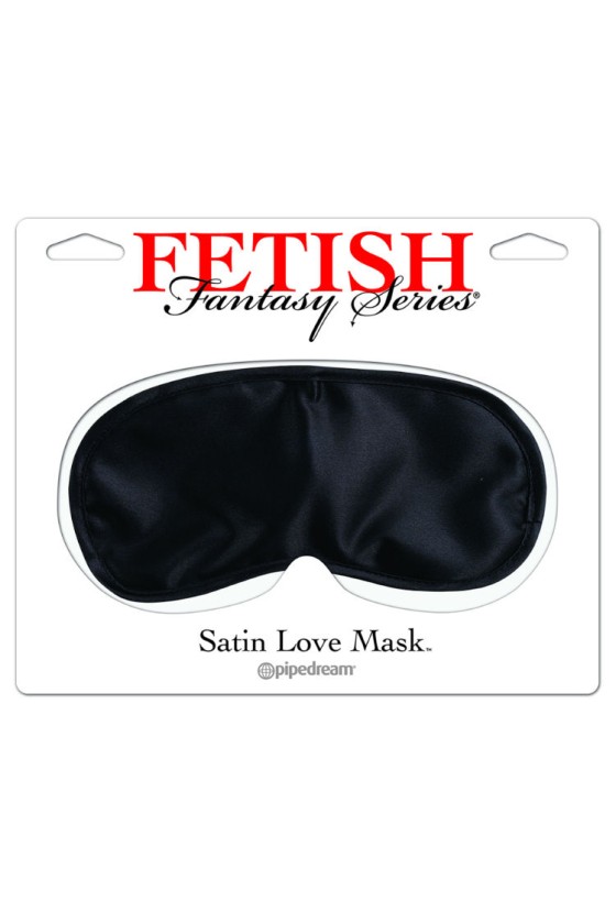 FETISH FANTASY SERIES - SATIN LOVE MASKE SCHWARZ