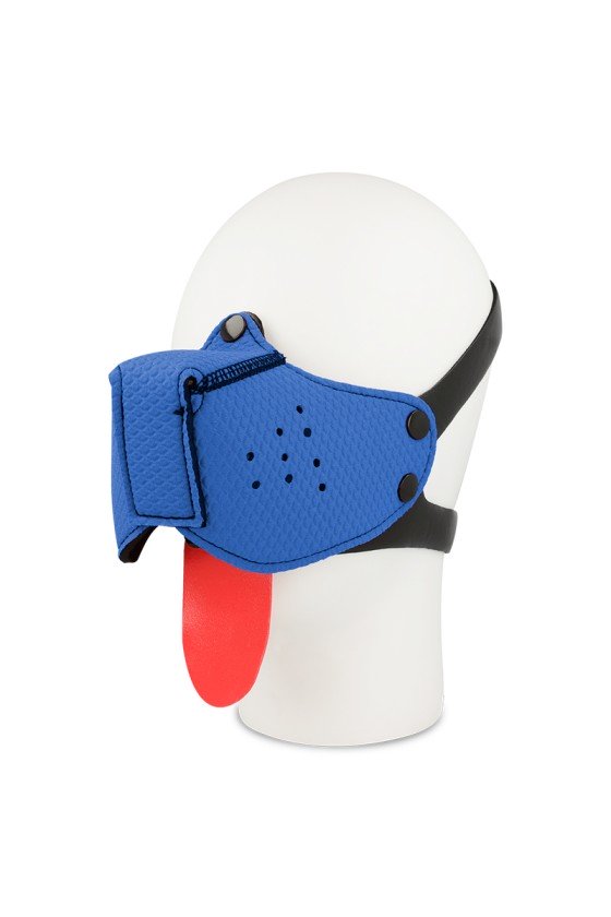 OHMAMA FETISH DOG MUZZLE - BLUE