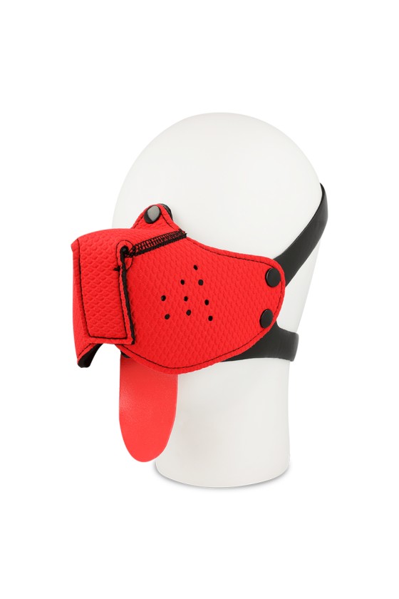 OHMAMA FETISH DOG MUZZLE - RED