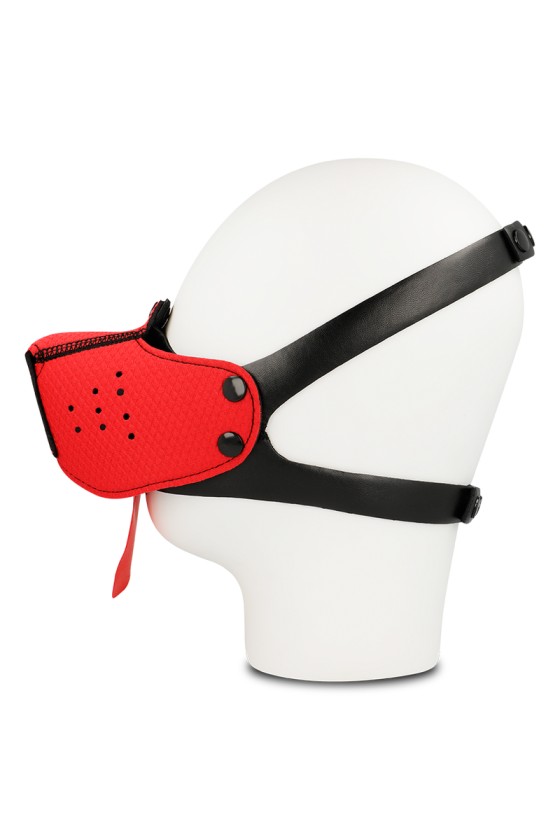 OHMAMA FETISH DOG MUZZLE - RED