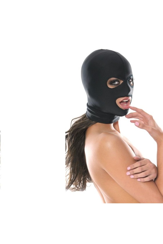 FETISH FANTASY SERIES - SPANDEX 3-HOLE HOOD