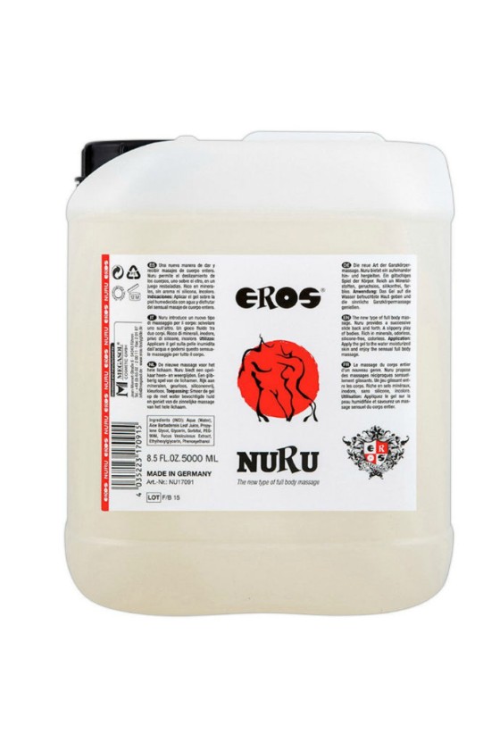 EROS - HUILE DE MASSAGE NURU RICHE EN MINÉRAUX 5000 ML