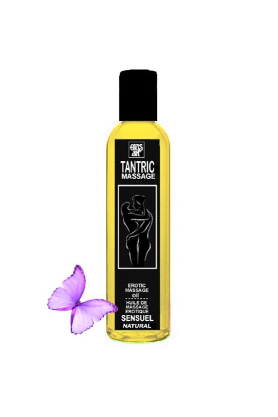 EROS-ART - OLIO DA MASSAGGIO TANTRICO NATURALE E AFRODISIACO NEUTRO 100 ML