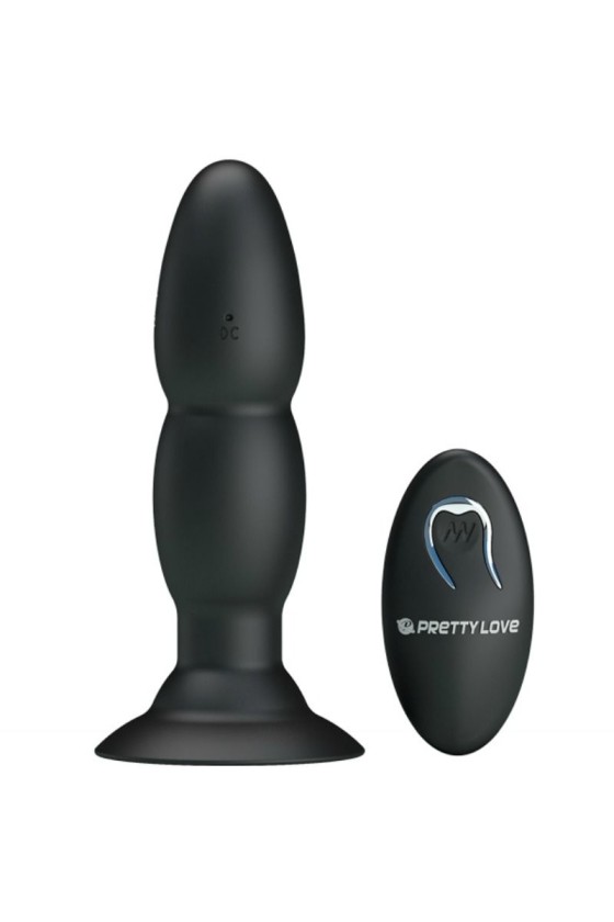 BONITO AMOR - PLUG VIBRADOR E ROTAÇÃO POR CONTROLE REMOTO