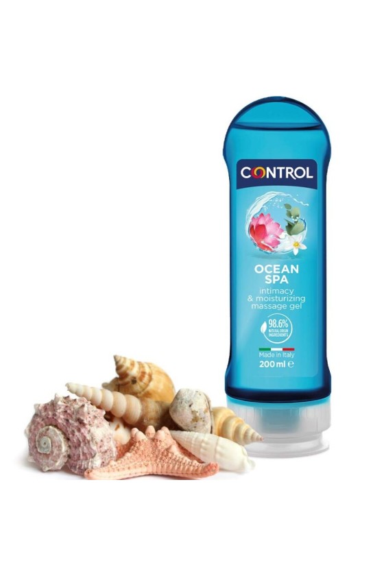 CONTROL - 2 EN 1 MASSAGE  VERGNÜGEN MITTELMEER 200 ML