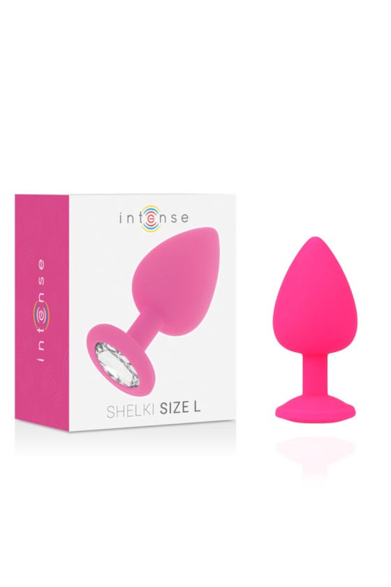 INTENSE - SHELKI L PLUG ANAL FUCHSIA