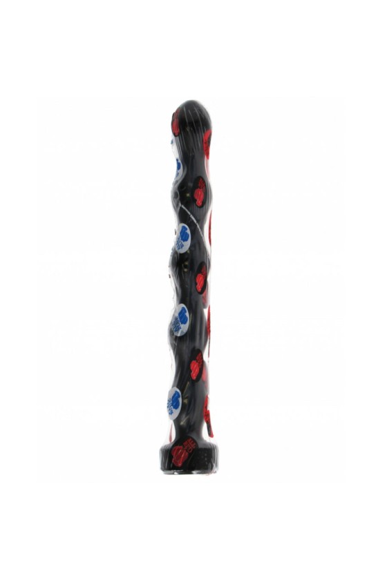 ALL BLACK - PLUG ANAL BALLE 32 CM