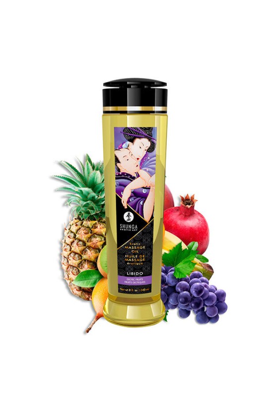 SHUNGA - EROTISCHES MASSAGEÖL LIBIDO 240 ML