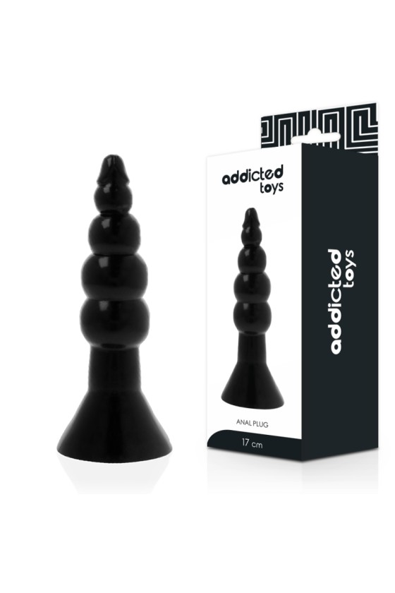 ADDICTED TOYS - PLUG ANALE 17 CM NERO