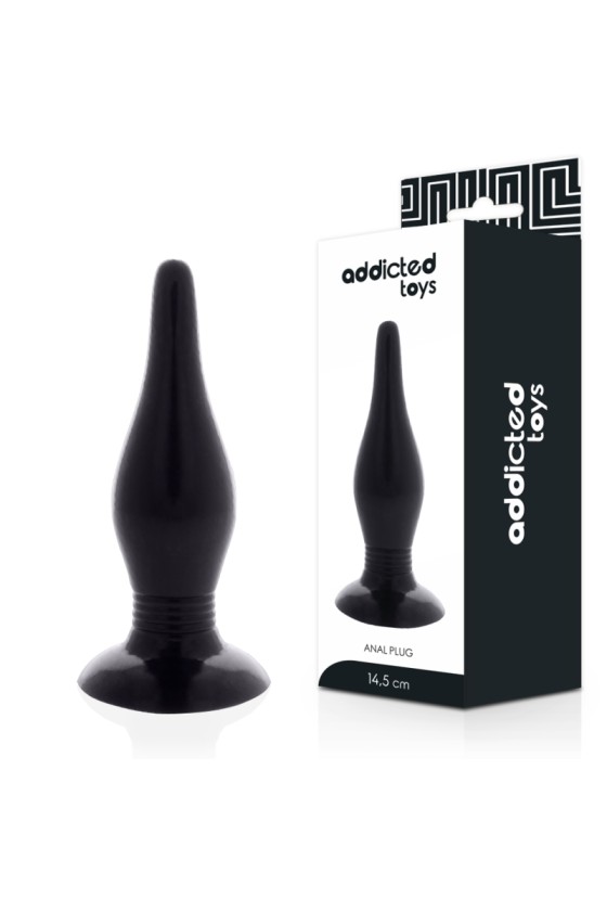 ADDICTED TOYS - ANAL PLUG 14.5 CM BLACK