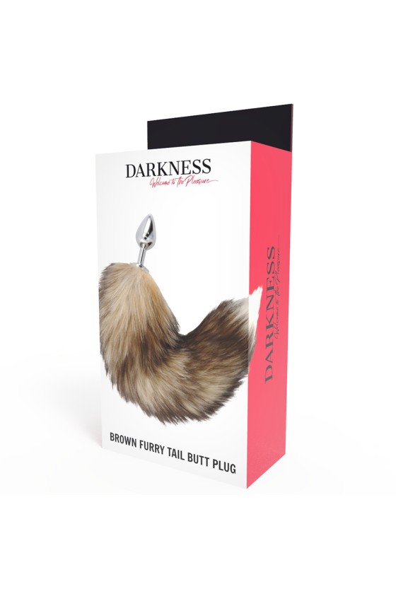 DARKNESS - SCHWANZ-Buttplug Silber