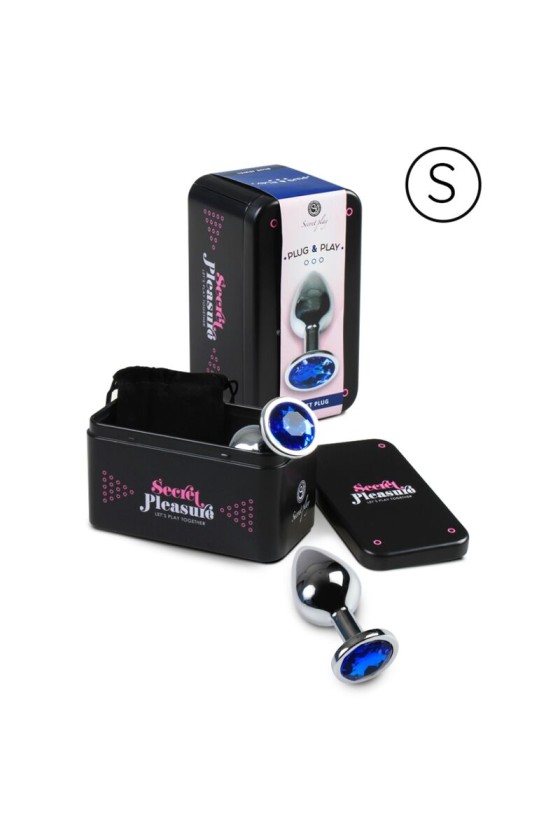 SECRETPLAY - PLUG ANALE BLU S