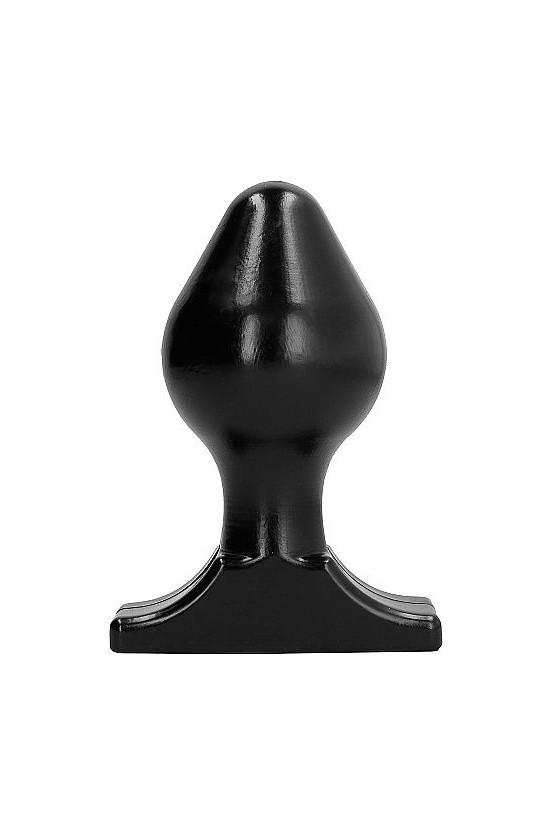 ALL BLACK - ANAL PLUG 16X8 CM