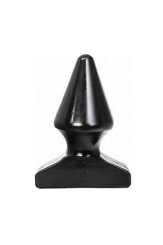 ALL BLACK - ANAL PLUG 17 CM