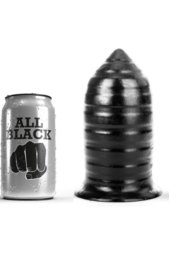 ALL BLACK - ANAL PLUG 16 CM