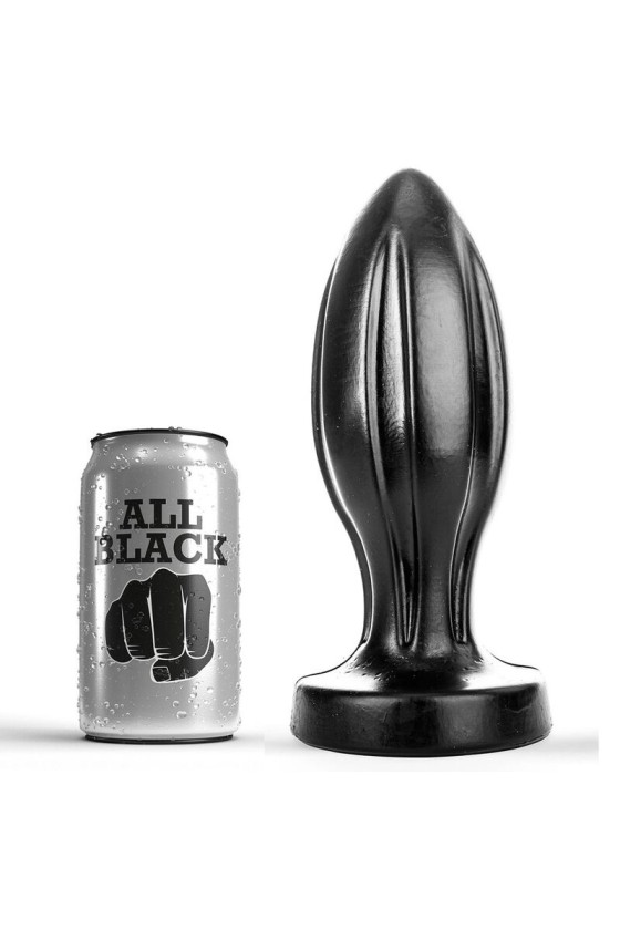 ALL BLACK - ANAL PLUG 21 CM