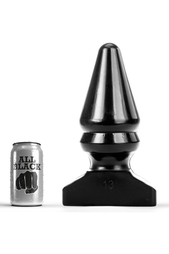 ALL BLACK - PLUG ANAL 28,5 CM