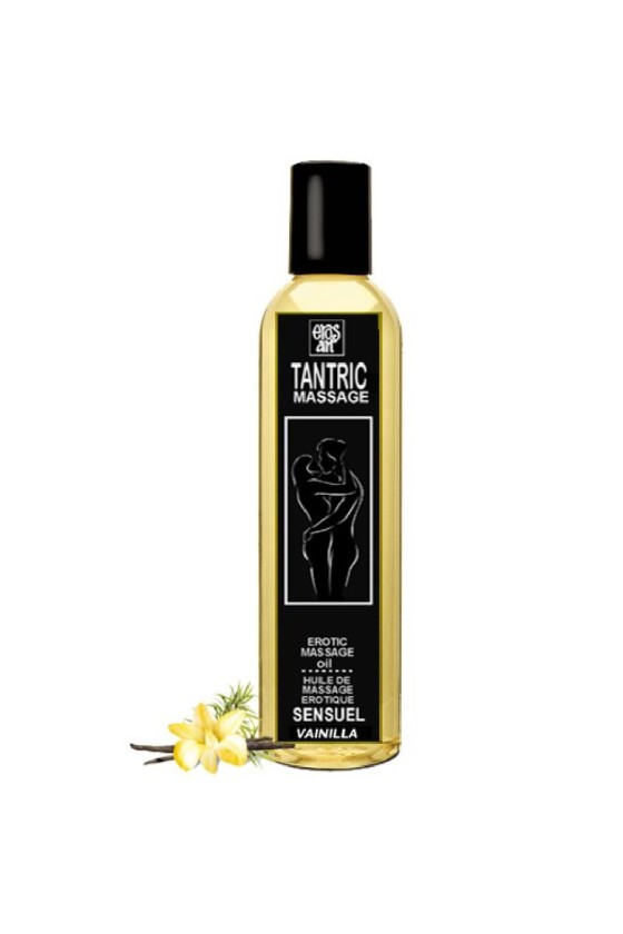 EROS-ART - NATURAL TANTRIC MASSAGE OIL AND APHRODISIAC VANILLA 100 ML