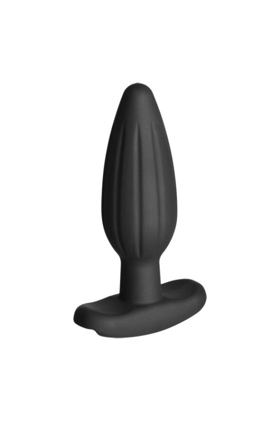 ELECTRASTIM - PLUG ANAL ROCKER NEGRO DE SILICONA MEDIANO