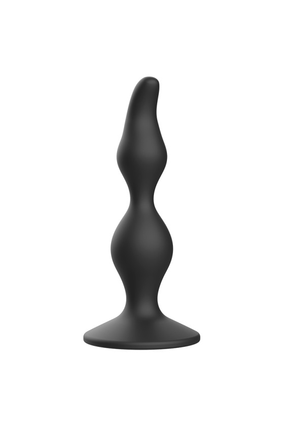 VICIADOS BRINQUEDOS - PLUG ANAL SEXUAL 12 CM PRETO