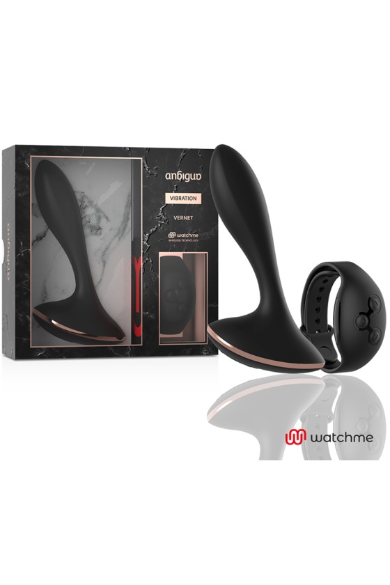 ANBIGUO - WATCHME REMOTE CONTROL VIBRATOR ANAL PLUG VERNET