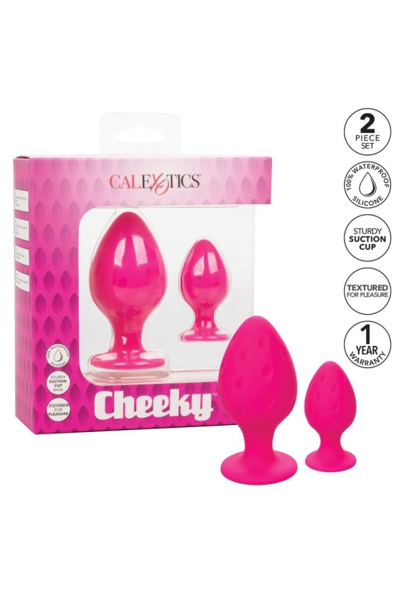 CALIFORNIA EXOTICS - CHEEKY BUTTPLUG PINK