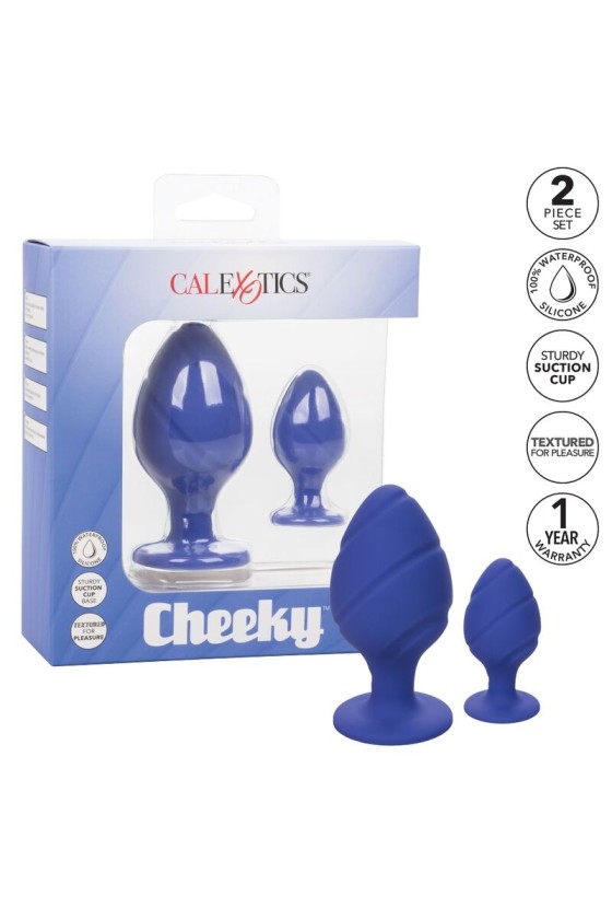 EXÓTICOS DE CALIFORNIA - CHEEKY BUTTPLUG MORADO