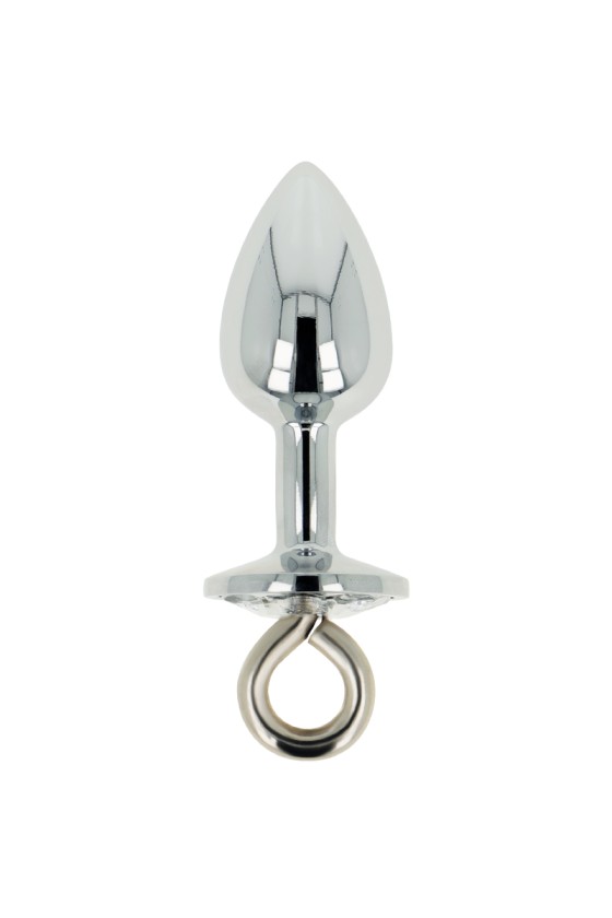 OHMAMA FETISH METAL BUTT PLUG WITH RING