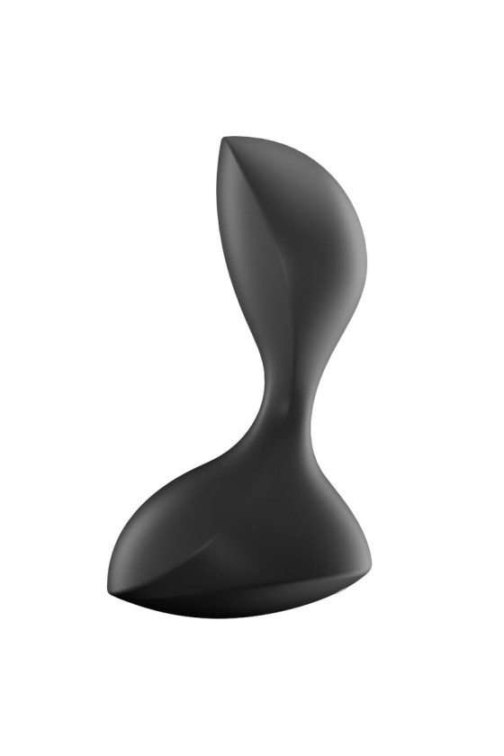 SATISFYER - SWEET SEAL VIBRATING PLUG APP BLACK