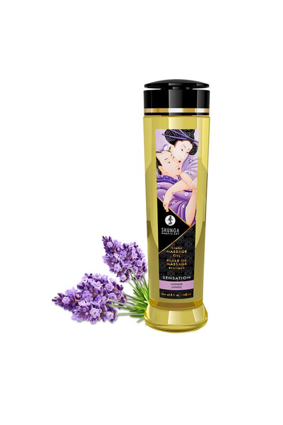 SHUNGA - ACEITE DE MASAJE ERÓTICO SENSATION 240 ML