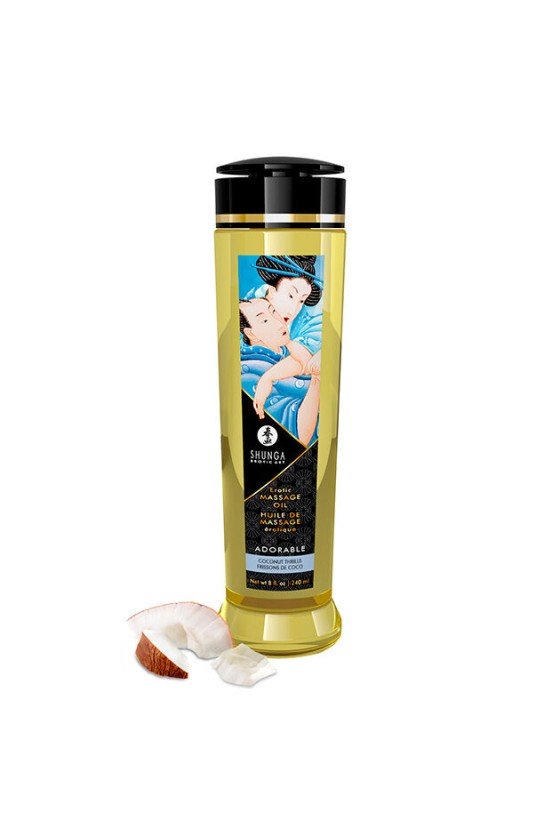 SHUNGA - ADORABILE OLIO DA MASSAGGIO EROTICO 240 ML