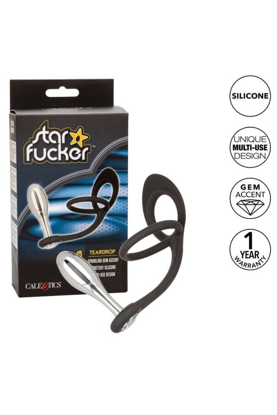 CALIFORNIA EXOTICS - STAR FUCKER TEARDROP PLUG