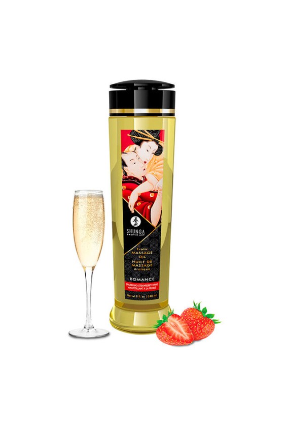 SHUNGA - HUILE DE MASSAGE ROMANCE ÉROTIQUE 240 ML